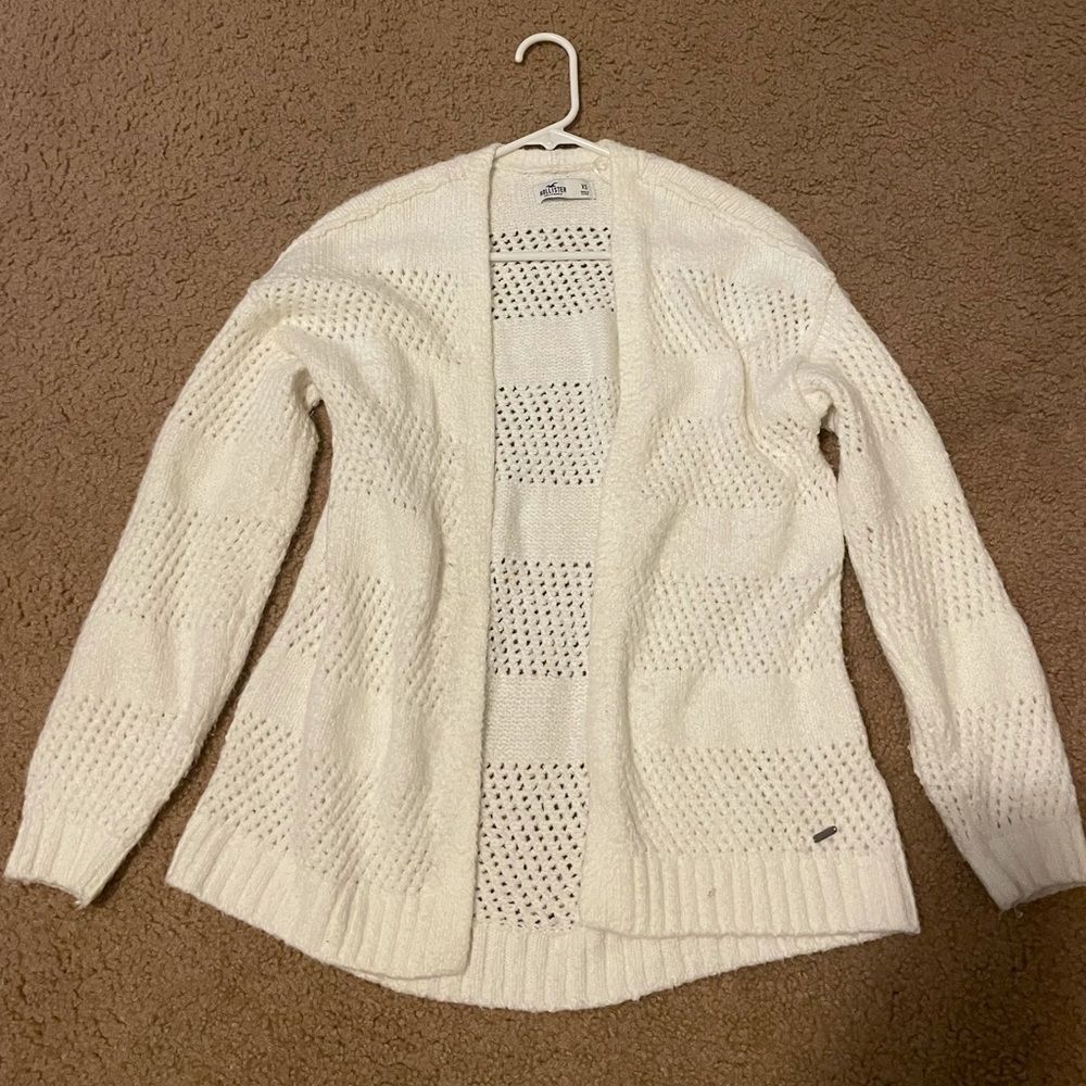 Hollister Womens Knitted Cardigan